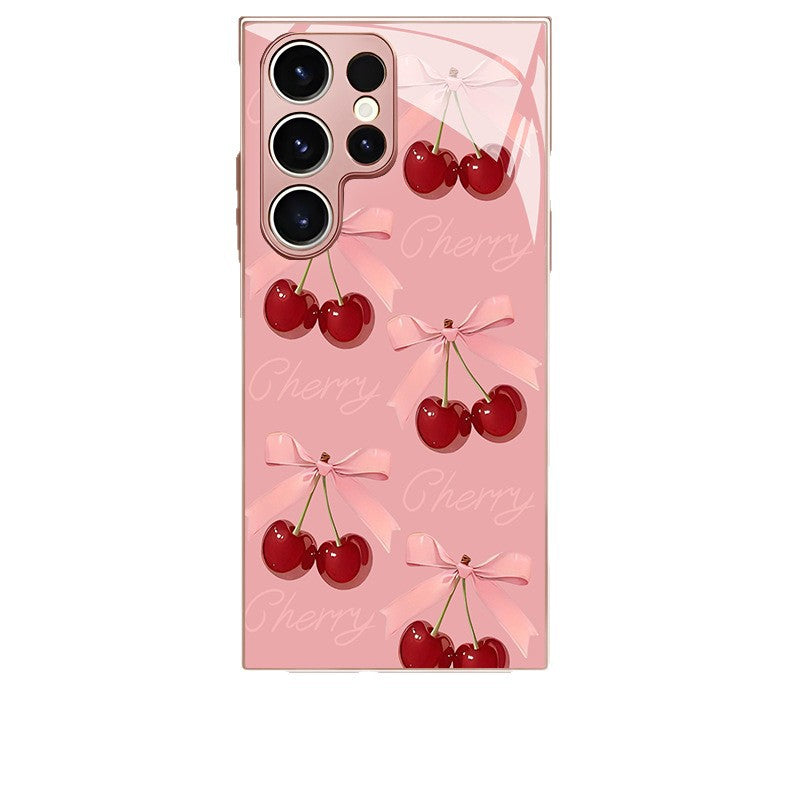 Cherry Bow Pattern Case for Samsung