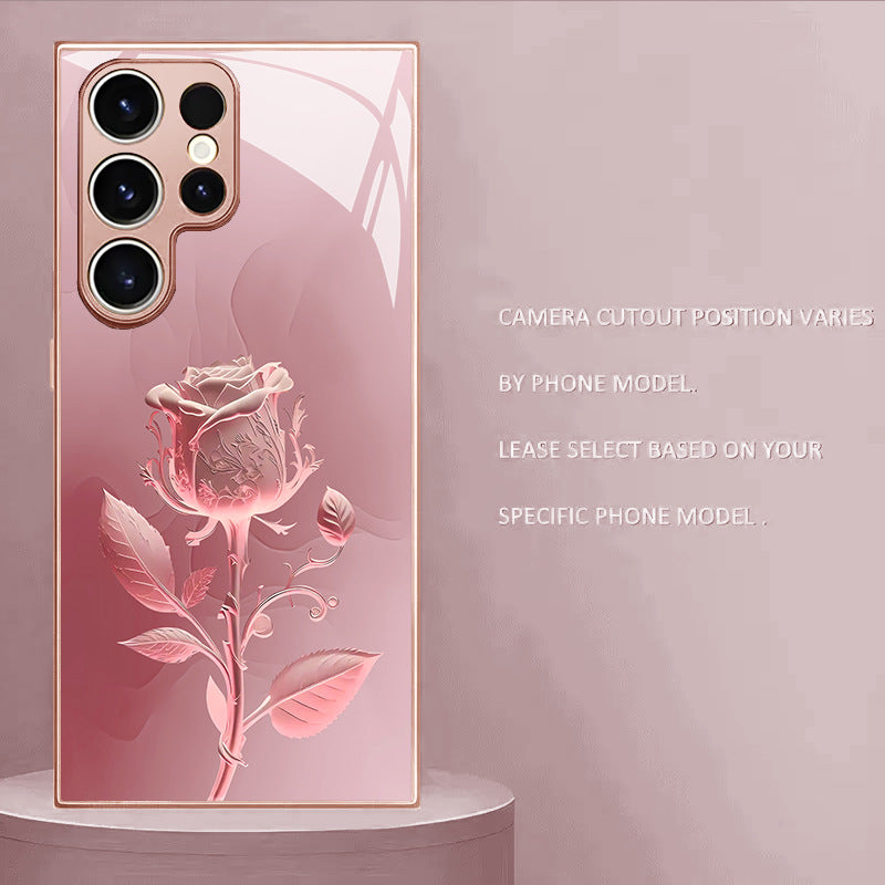 Rose Pattern Hard Case for Samsung