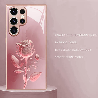 Rose Pattern Hard Case for Samsung