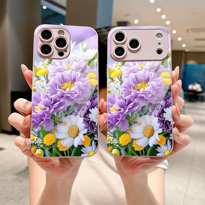 Lisianthus Pattern Hard Case for iPhone