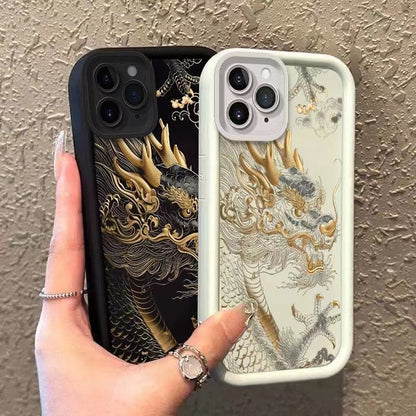 Oriental Dragon Silicone Case for iPhone