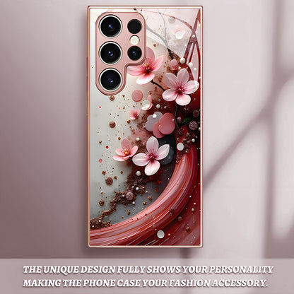 Peach Blossom Pattern Hard Case for Samsung