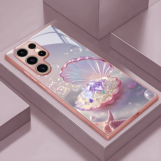 Shell Gem Pattern Hard Case for Samsung