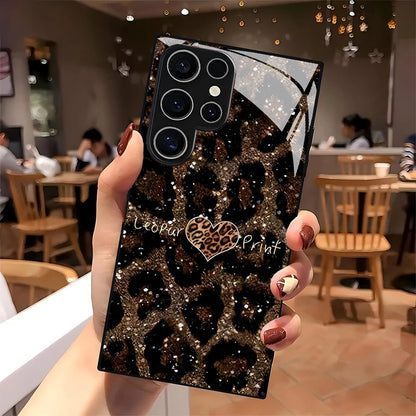 Love Leopard-print Pattern Hard Case for Samsung