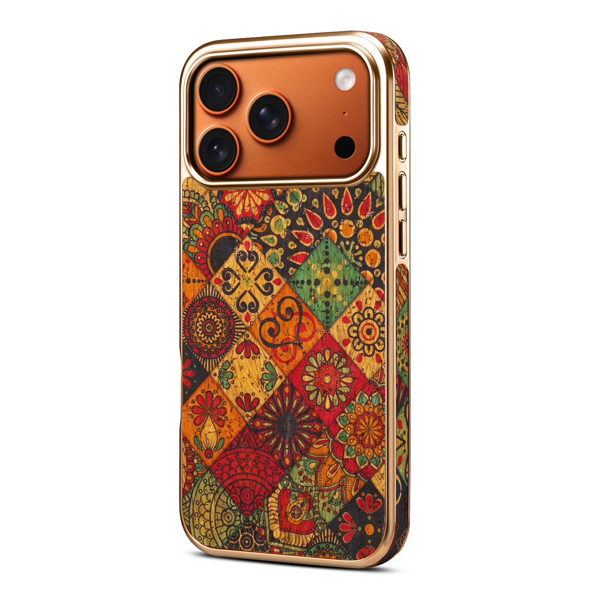 Retro Print Phone Case for iPhone