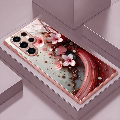 Peach Blossom Pattern Hard Case for Samsung