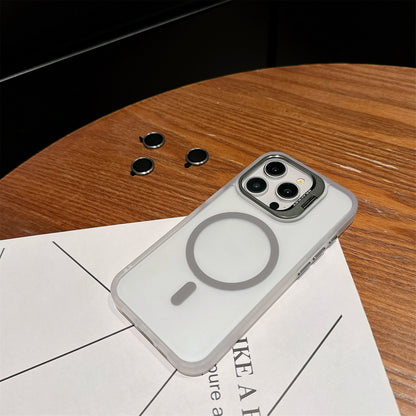 Lens Standing Clear Case For iPhone