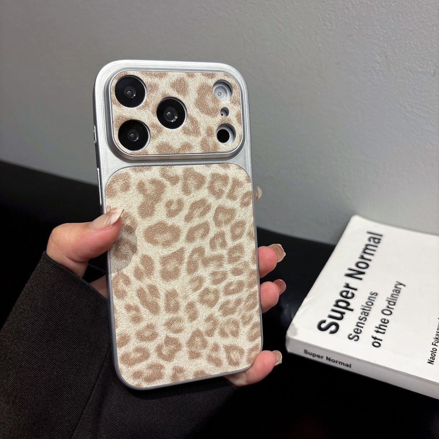 Leopard Print Leather Case for iPhone