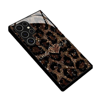 Love Leopard-print Pattern Hard Case for Samsung