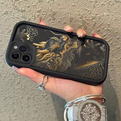 Oriental Dragon Silicone Case for iPhone