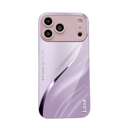 Vibrant Curves Pattern Hard Case for iPhone
