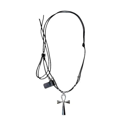 Y2K Cross Punk Necklace