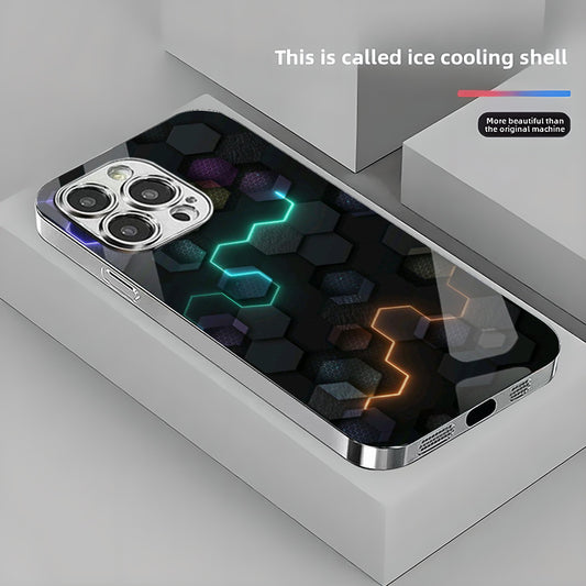 Honeycomb Pattern Hard Case for iPhone