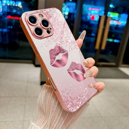Lipprint Pattern Hard Case for iPhone
