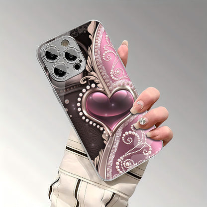 Love Heart Design Hard Case for iPhone