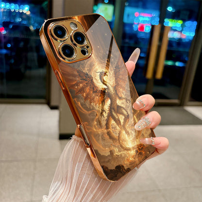 Dragon Pattern Hard Case for iPhone