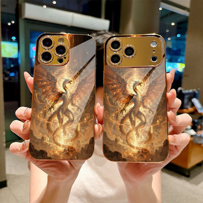 Dragon Pattern Hard Case for iPhone