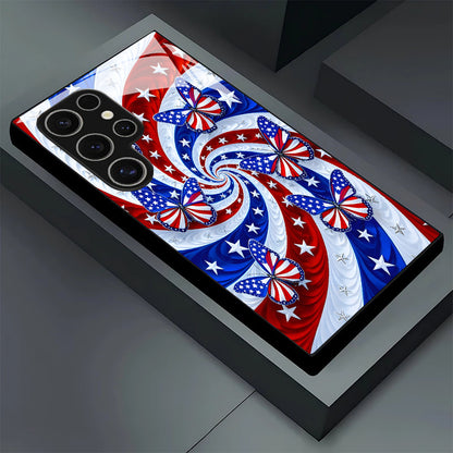 Star-Spangled Butterfly Hard Case for Samsung