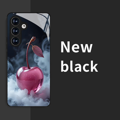 Smoke Cherry Pattern Hard Case for Samsung