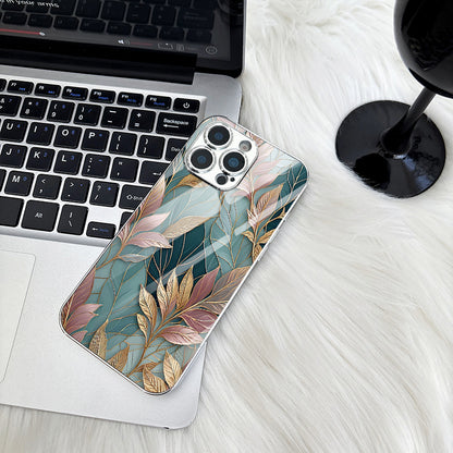 Golden Branch Design Hard Case for iPhone