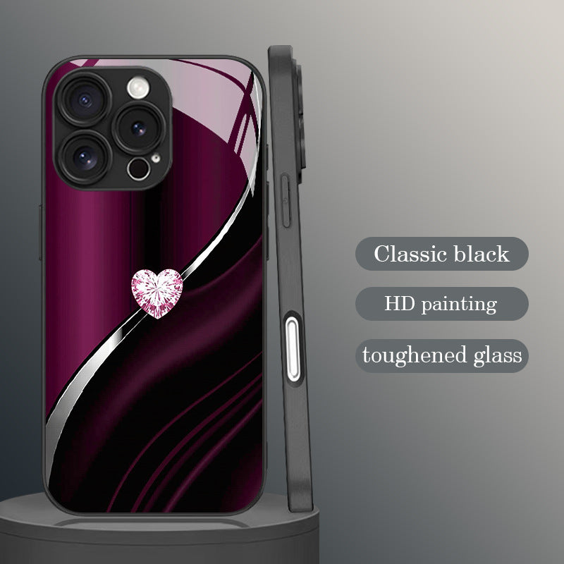 Sparkling Heart Hard Case for iPhone