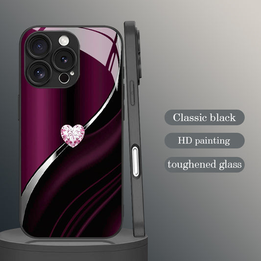 Sparkling Heart Hard Case for iPhone