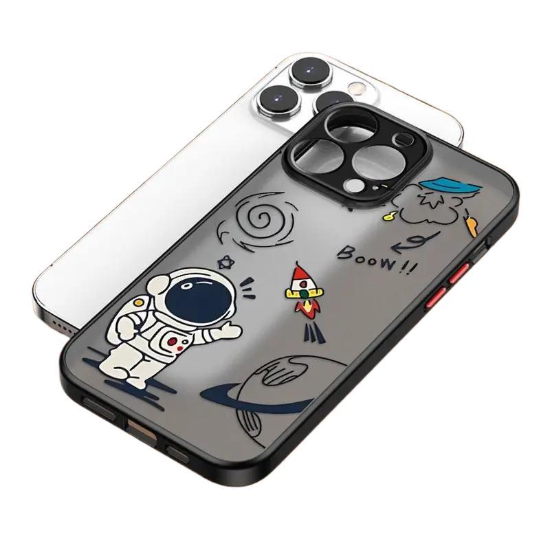Astronaut Translucent Matte Case for iPhone