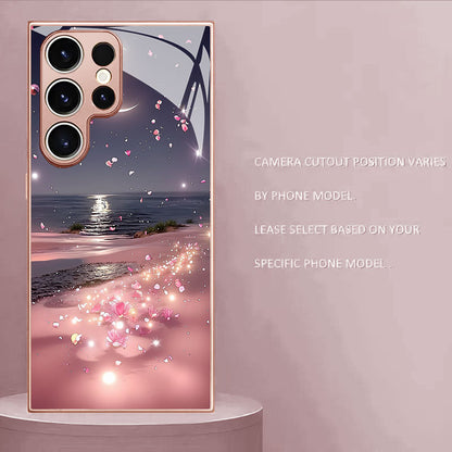 Pink Night Bay Hard Case for Samsung