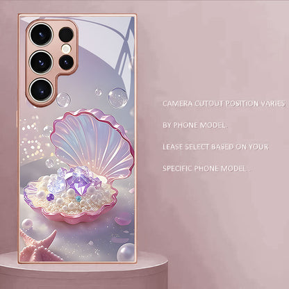 Shell Gem Pattern Hard Case for Samsung
