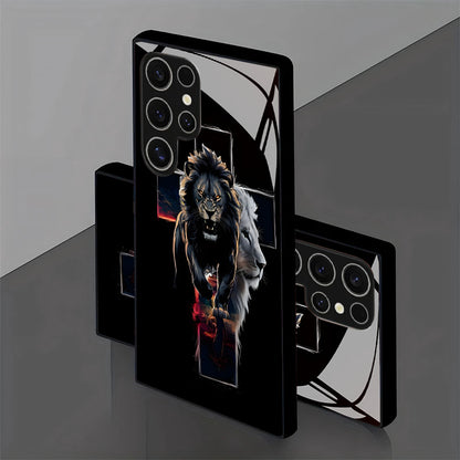 Lion Pattern Hard Case for Samsung