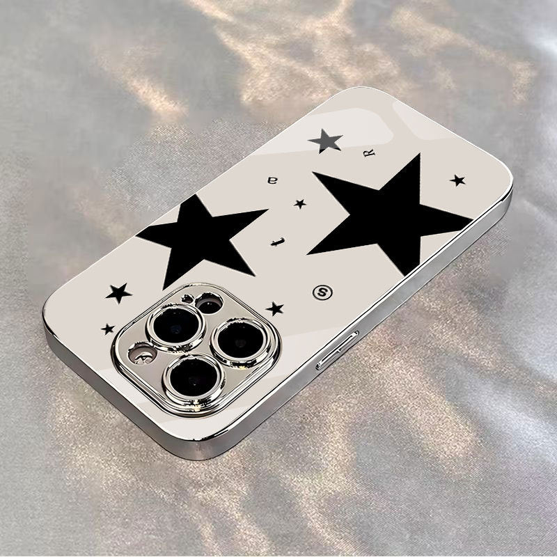Star Pattern Hard Case for iPhone
