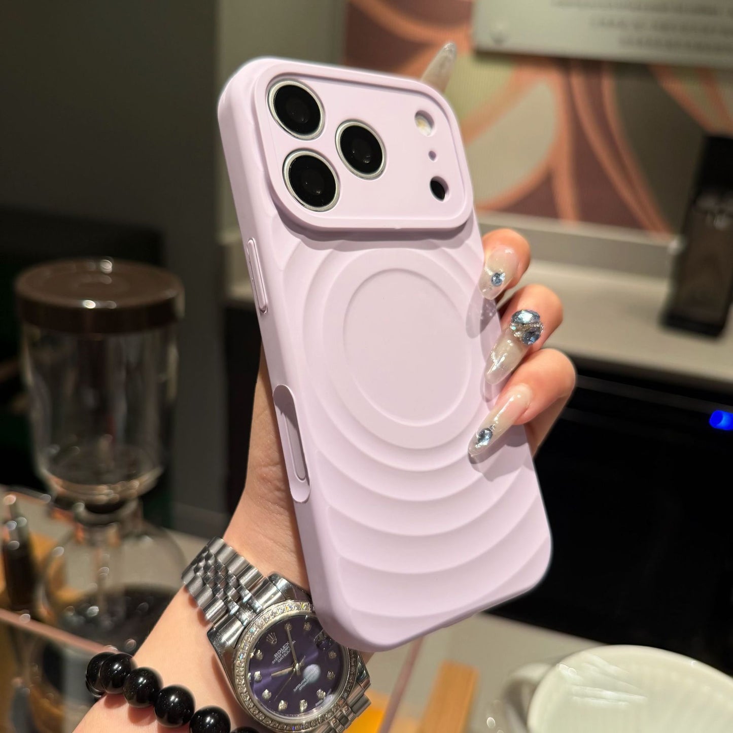 Ripple Wave Silicone Case for iPhone
