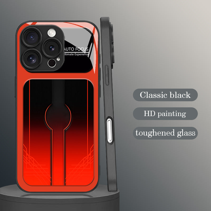 Gradient Effect Pattern Hard Case for iPhone
