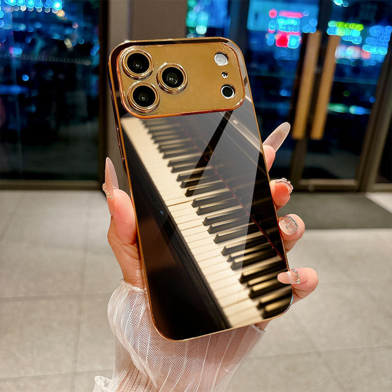 Piano Keys Pattern Hard Case for iPhone