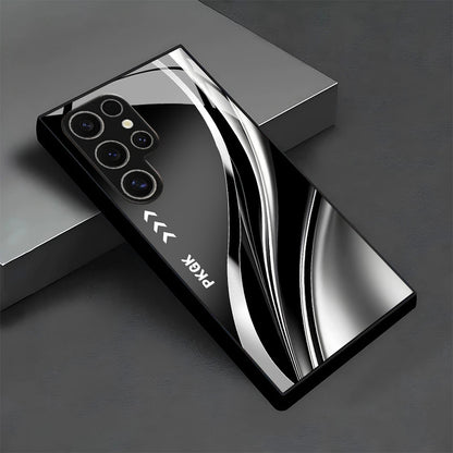 Modern Abstract Wave Pattern Case for Samsung