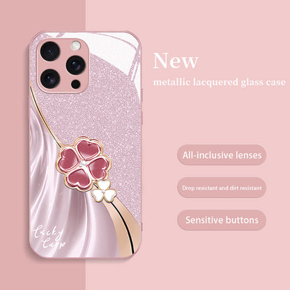 Four-leaf Clover Hard Case for iPhone