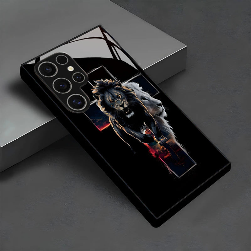 Lion Pattern Hard Case for Samsung
