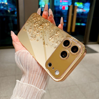 Floral Pattern Hard Case for iPhone