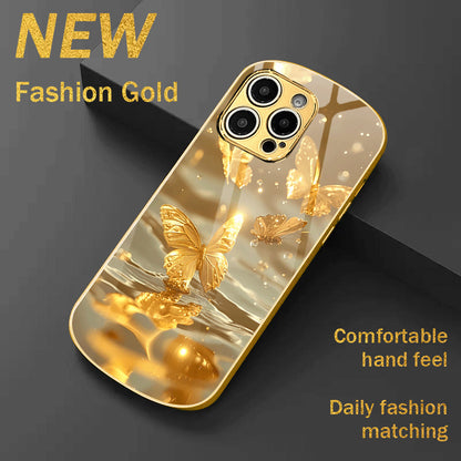 Golden Butterfly Hard Case for iPhone