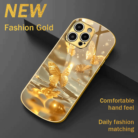 Golden Butterfly Hard Case for iPhone