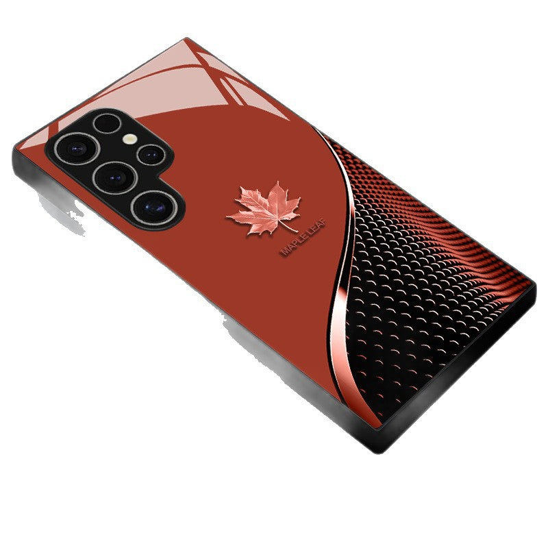 Maple Leaf Pattern Hard Case for Samsung