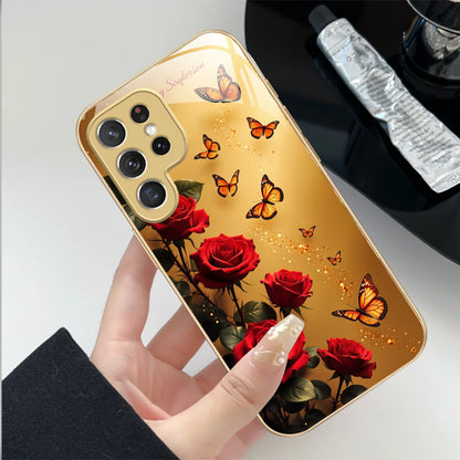 Rose Pattern Hard Case for Samsung