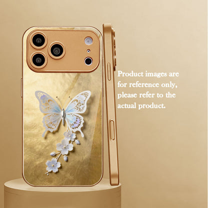 Butterfly Pattern Hard Case for iPhone