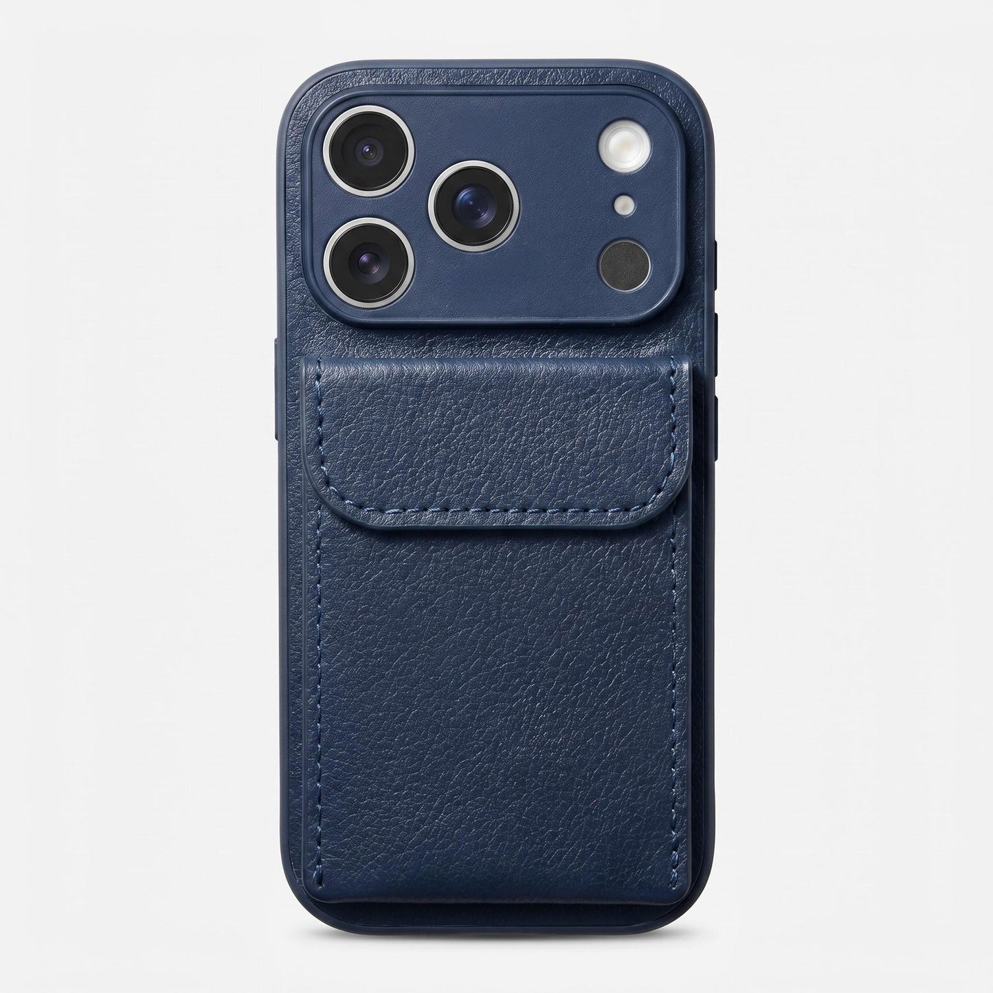 Litchi Grain Leather Wallet Case for iPhone