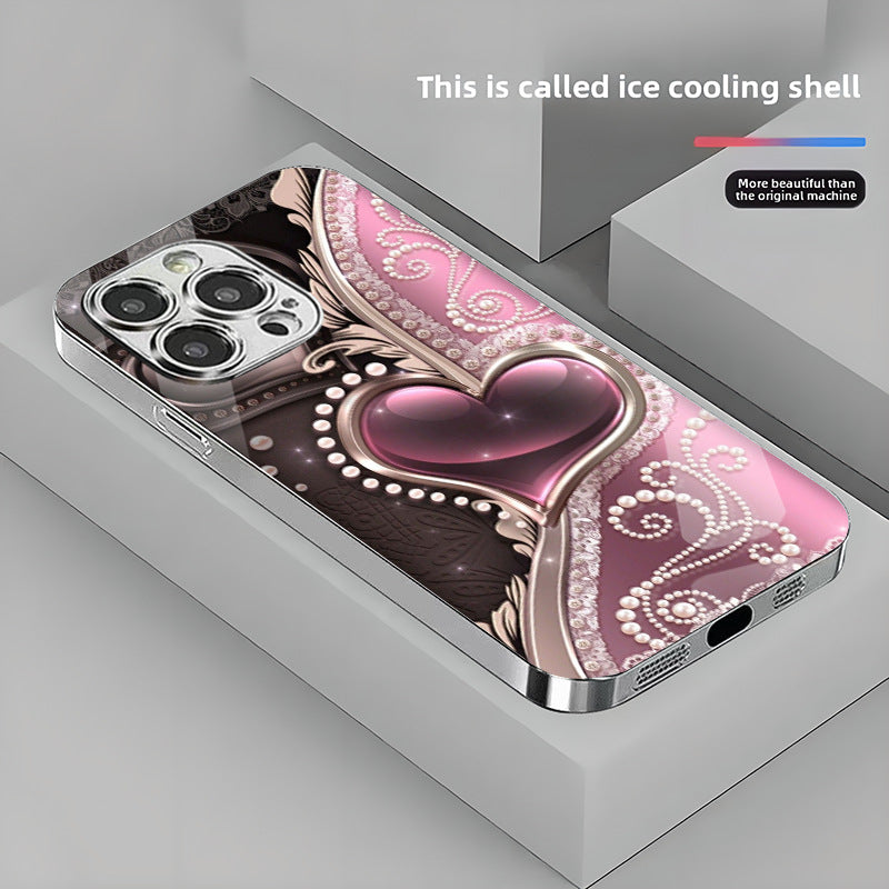 Love Heart Design Hard Case for iPhone