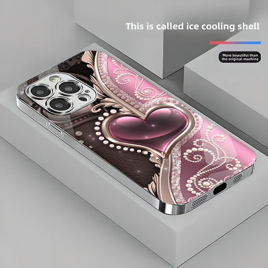 Love Heart Design Hard Case for iPhone