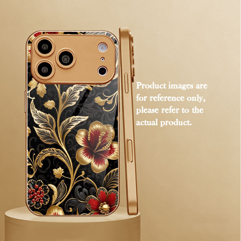 Hibiscus Pattern Hard Case for iPhone