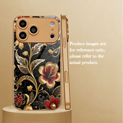 Hibiscus Pattern Hard Case for iPhone