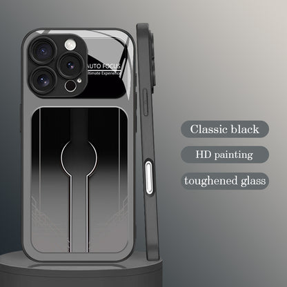 Gradient Effect Pattern Hard Case for iPhone