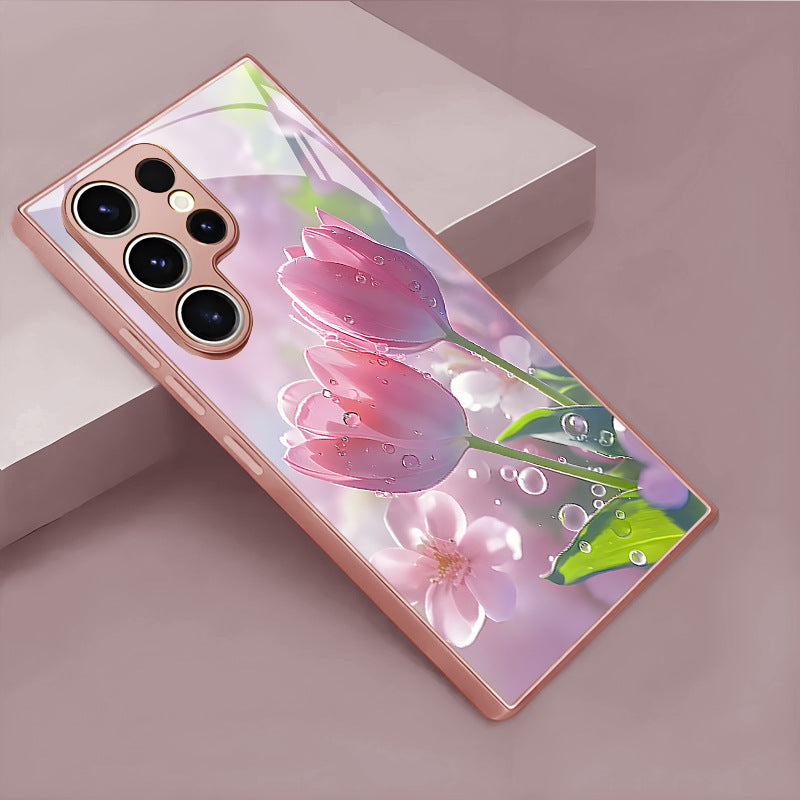 Tulip Pattern Hard Case for Samsung